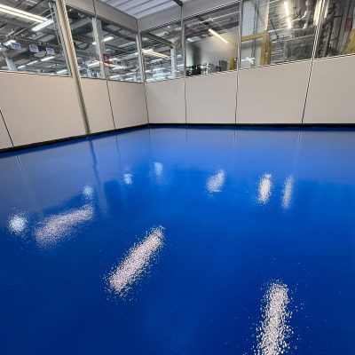 Verniciatura pavimenti con Resina